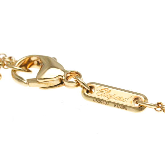 Chopard Happy Heart Malachite Diamond Necklace 81A082 Pink Gold (18K) Diamond... - Picture 7 of 11